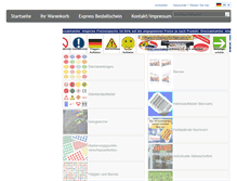 Tablet Screenshot of etikettenstar.de